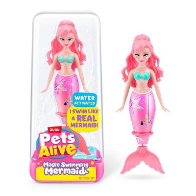 Brinquedo Pets Alive Nadadora com Movimentos Realistas na Água Rosa Candide 9CM 1
