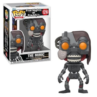 Brinquedo The Mimic Funko Pop! Games Detalhes Marcantes Preto Candide 12CM