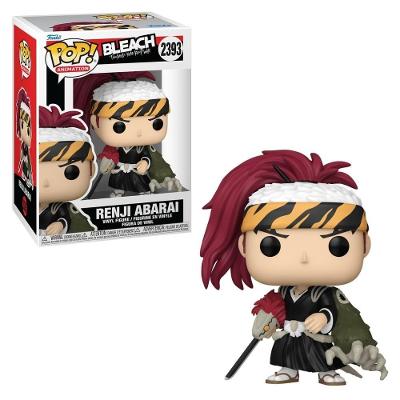 Boneco Colecionável Renji Bankai Coleção Bleach Vermelho Candide 12CM