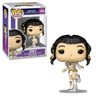 Boneco Colecionável Funko Pop Guerreiras do K-pop Zoey (What It Sounds Like) Plástico Candide 12CM