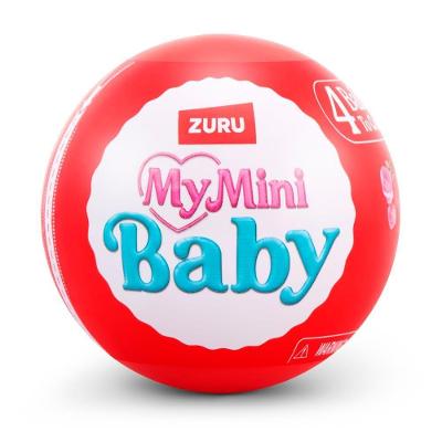 Brinquedo My Mini Baby Sweet Hearts Miniatura Realista com Playset e Acessórios Candide 11CM