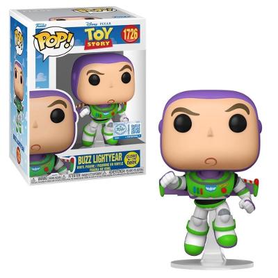 Brinquedo Colecionável Buzz Lightyear (Glow) com Brilho no Escuro Branco Candide 12CM