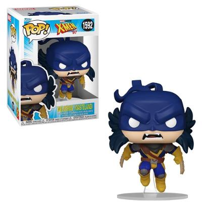Boneco Colecionável Funko Pop! Marvel X-men '97 Wolverine Cabeça Oscilante Amarelo Candide