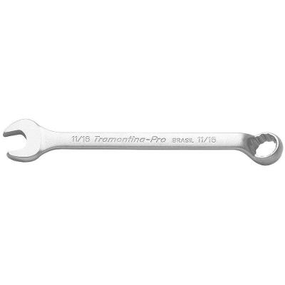Chave Combinada PRO com Cabeça Usinada e Pescoço Longo 9-16 Inox Tramontina