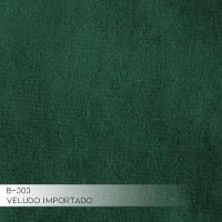 Sofá 3 Lugares com Chaise Base de Madeira Euro 230 Cm Verde - 7