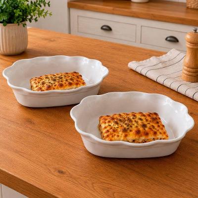 Tigela Bowl Saladeira Retangular em Melamina Kit 4 Peças 1,8L Resistente para Servir Saladas