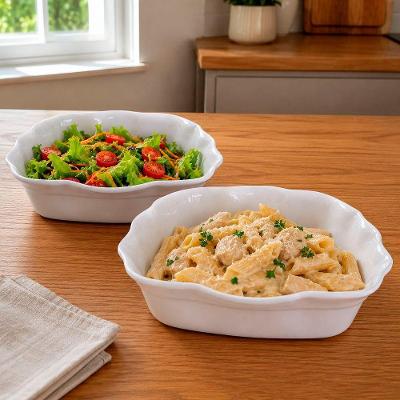 Tigela Saladeira Bowl 2L Melamina Kit 6 Peças Resistente e Durável para Servir Saladas e Frutas