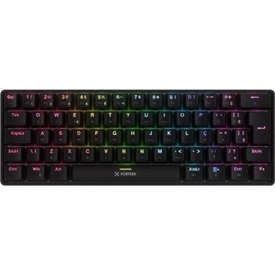 Teclado Mecânico Fortrek Gravity Air Compact Wireless Switches Outemu Brown Preto