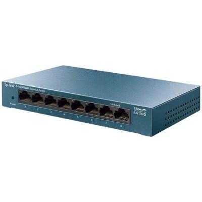 Switch Gigabit 8 Portas 10-100-1000 Mbps LS108G com Plug And Play TP-Link