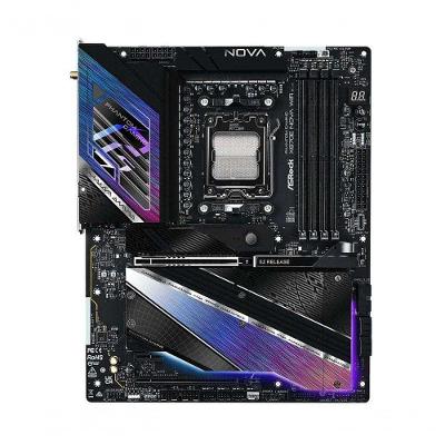 Placa Mãe Asrock X870E NOVA WIFI AM5 DDR5 8200MHz Wi-Fi 7 USB4 Preto
