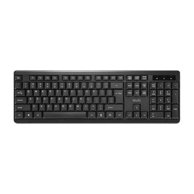 Teclado sem Fio TS10 com Conexão 2.4GHz e Layout ABNT2 Preto Multi