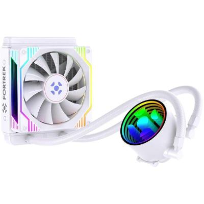 Water Cooler Breezy 120 White com Refrigeração Líquida e ARGB Sync Branco Fortrek