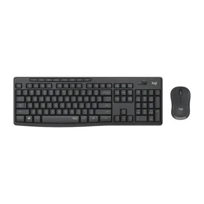 Combo Teclado e Mouse MK295 Silencioso com Silenttouch Preto Logitech