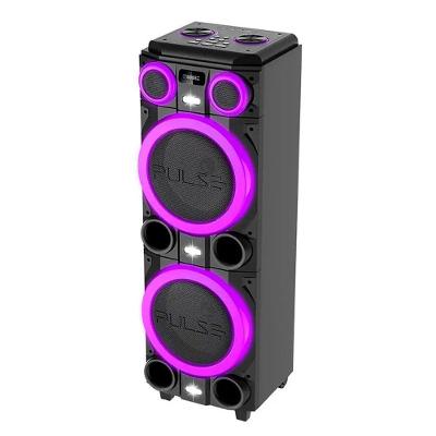 Caixa de Som Torre Multilaser SP518 2000W RMS 2.1 Canais Bluetooth TWS Preto