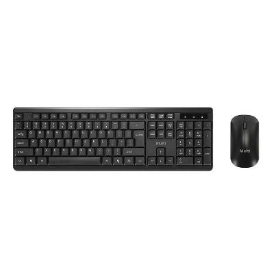 Kit Teclado e Mouse TC670 sem Fio USB Óptico 1200 DPI Preto Multi