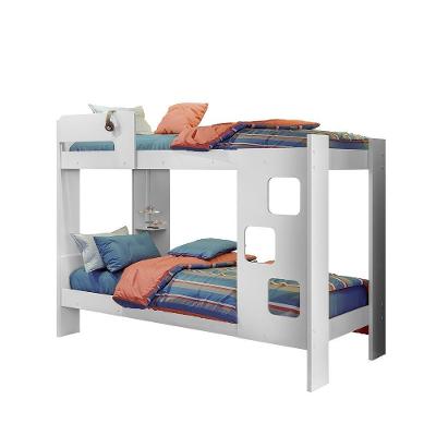 Beliche Casal Nobre com Escada Frontal MDP MDF Branco Nobre 98CM