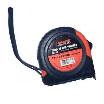 Trena Manual T2-10 com Sistema de Trava Emborrachada Preta Famastil 10M