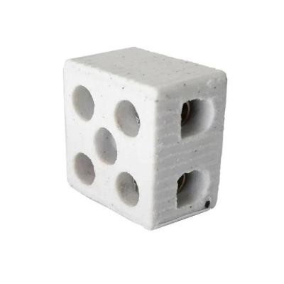 Conector Porcelana Foxlux Bipolar Alta Temperatura Cinza 25CM 50UN