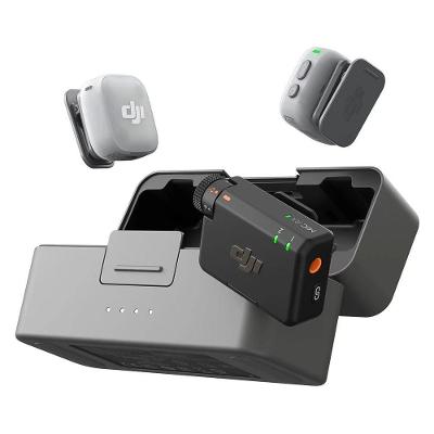 Microfone Lapela sem Fio Mic Mini 2 com Áudio Cristalino 250M Preto DJI