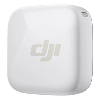 Microfone sem Fio DJI Digital Mic Mini Transmissor Alcance 250M 2.4 Ghz Branco Ártico