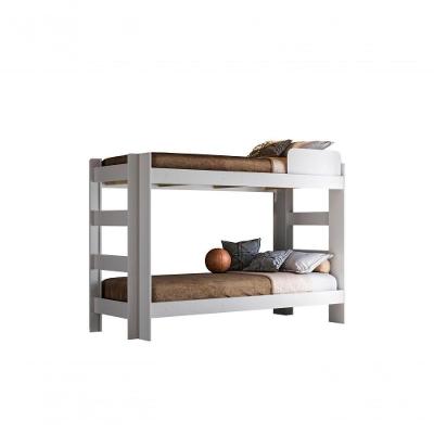 Beliche Solteiro Milano com Escada Reversível MDF Branco Milano 96CM