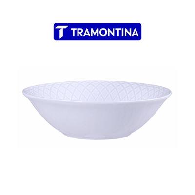 Tigela Bowl Ingrid Porcelana 18 cm Resistente a Micro-ondas e Lava Louças Branco Tramontina