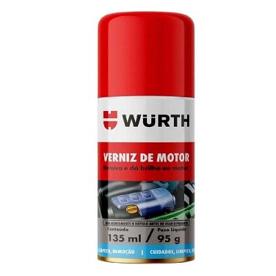 Verniz para Motor Verniz de Motor Renova e Dá Brilho com Camada Protetora 135ML Wurth