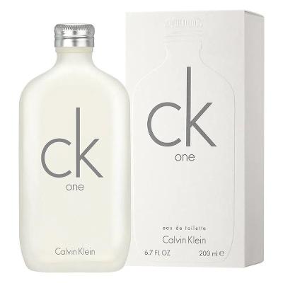 Perfume CK One Unissex Eau de Toilette Aromático 200ML Calvin Klein