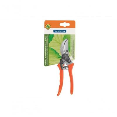 Tesoura Poda Profissional 78304-511 Corte Preciso com Trava Prata Tramontina 10,4CM