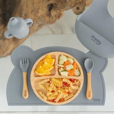 Jogo Americano Freso Baby Alimentação BLW com Aderência Eletrostática Rosa