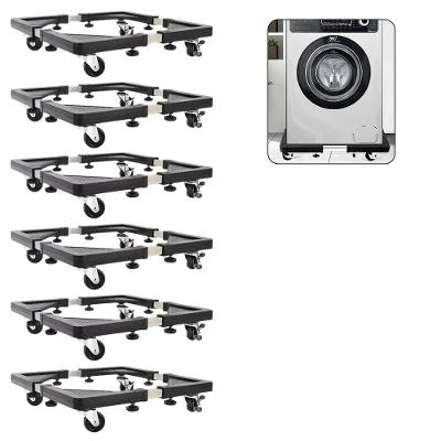Suporte com Rodinhas Ajustável Mundo LGBT SU-RODA para Eletrodomésticos 140KG Bivolt Preto 6