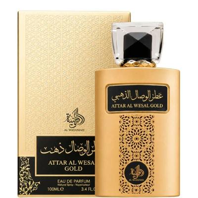 Perfume Attar Al Wesal Gold Unissex Eau de Parfum Cítrico 100ML