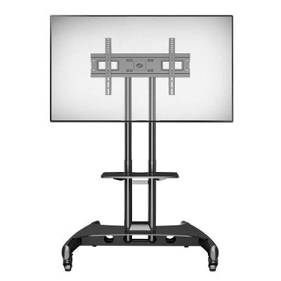 Pedestal de Chão para TV ELG A06V6-PRO com Rodízios Bivolt Preto 456CM