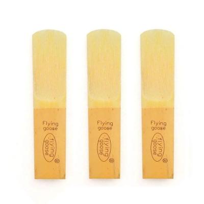 Palheta para Sax Soprano 1.5 - 2.0 - 2.5 - 3.0 com Acabamento Fino e Corte Francês Kit 3 Unidades