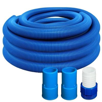 Acessório para Piscina Mangueira para Limpeza Flexível Flutuante 07 Metros Branco Sol e Água