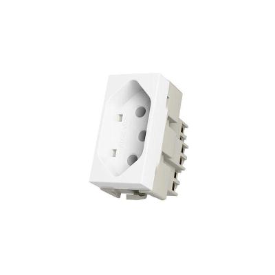 Módulo Tomada Infiniti Plus 2P+T 20A Bivolt Branco Margirius