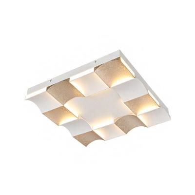 Plafon Neyl P-9972 Led Alto IRC 90 Luz Amarela 3000K Dourado Astraled 420CM 63W Bivolt