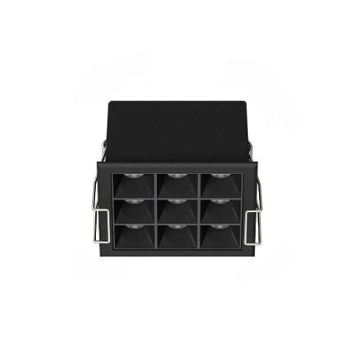 Spot de Embutir LED Downlight Powerlux Alto IRC 97 12W Preto Nordecor Iluminação 7,1CM