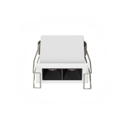Spot de Embutir Powerlux LED 36 graus  IRC 97 Branco Preto Nordecor Iluminação 52MM