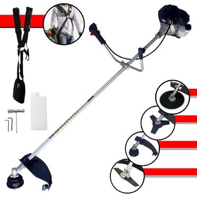 Roçadeira RT43LB25A 43cc 1,7HP com Lâmina e Faca 80 Dentes Preto Toyama 50CM