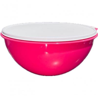 Pote Maxi Criativa 7,8 l Plástico Vedação Hermética Preparo de Receitas Cozinha Flamingo Tupperware
