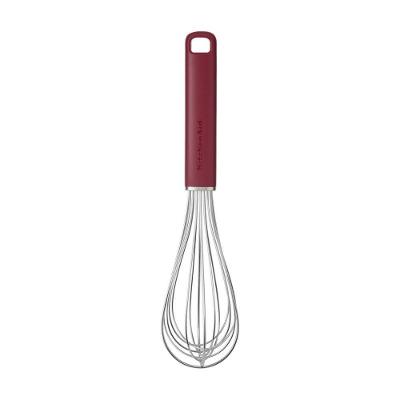 Batedor Fouet Coreline Aço Inox Design Ergonômico Uso Diário Vermelho Kitchenaid