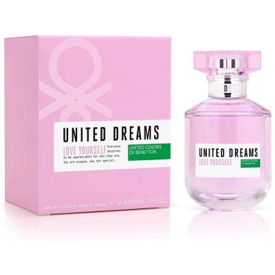 Perfume Love Yourself Feminino Edt Floral Frutado 50ML Benetton