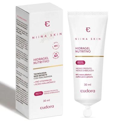 Refil Hidragel Nutritivo Niina Secrets Skin com Ácido Hialurônico 30ML Eudora