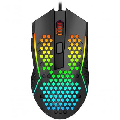 Mouse Redragon M987-K Óptico para Jogos com Fio 12400 DPI Retroiluminação RGB Preto