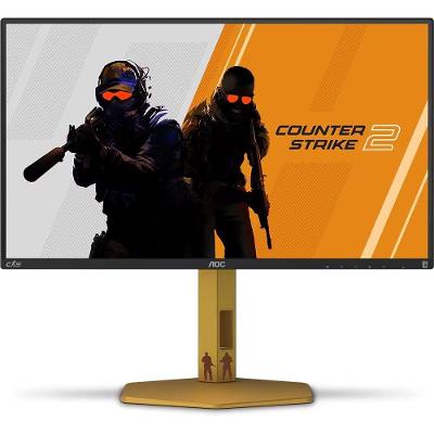 Monitor Gamer AGON CS25G-78 24,5" Full HD IPS 310Hz Preto com Dourado AOC