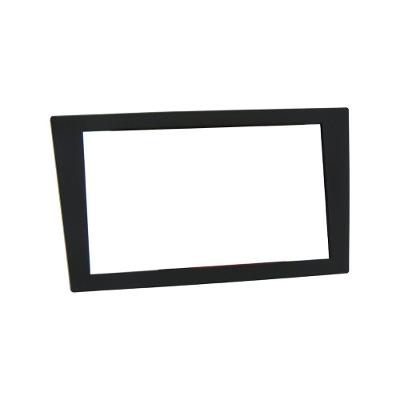 Moldura 2 Din para Rádio Vectra Gt 2005 a 2011 Meriva Corsa Montana Preto Fiamon