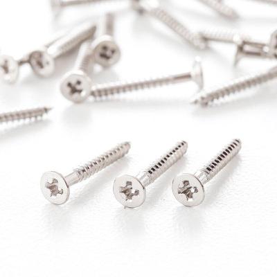 Parafuso Captador H9104_60 Niquelado para Guitarra e Baixo Spirit 24 Unidades