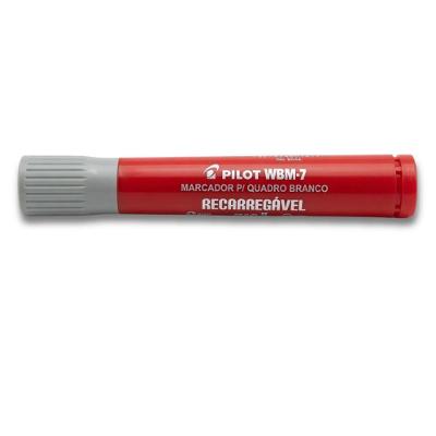 Marcador para Quadro Branco Pilot WBM-7 com Ponta de Fibra 2mm a 5mm 1 Unidade Cor Vermelho