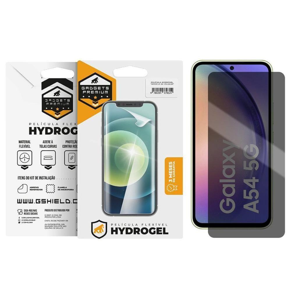 Película Para Galaxy A54 5G - Privacidade Hydrogel - Gshield - 1